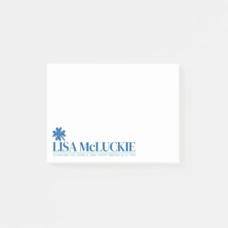 Bloco De Notas A autora Lisa McLuckie faz anotações postadas