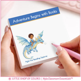 Bloco De Notas A Aventura Começa com um Livro Livro Personalizado