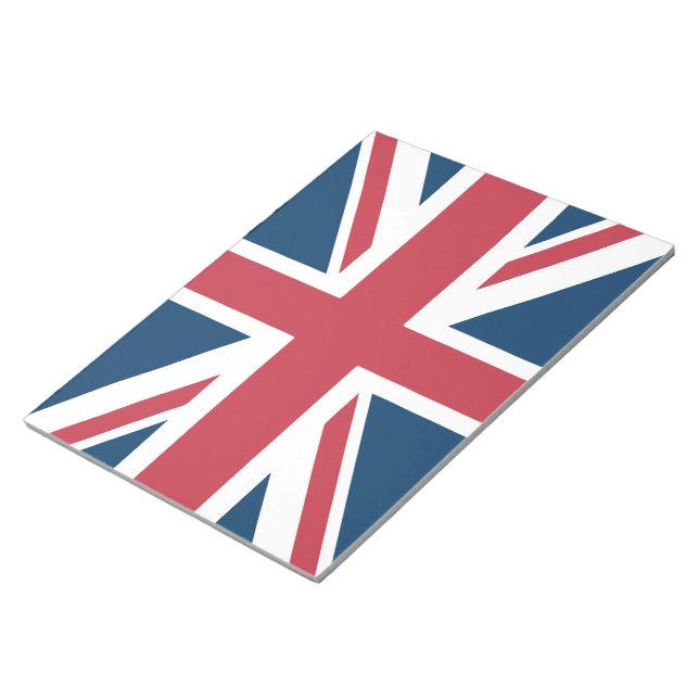 Bloco De Notas A bandeira britânica Union Jack (Inclinado)
