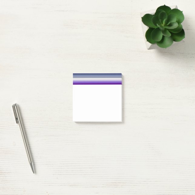 Bloco De Notas A bandeira do orgulho lésbico butch da SlipperyJoe (Escritótio)