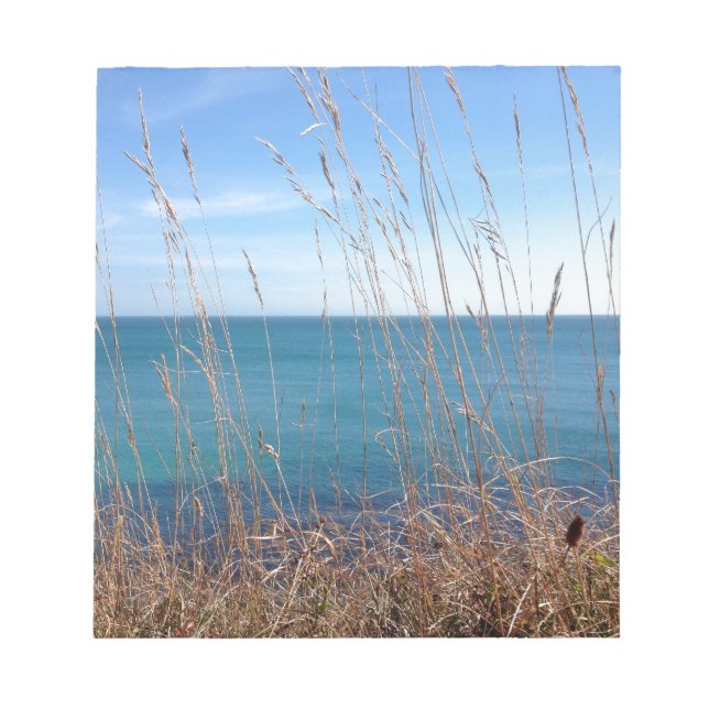 Bloco De Notas A bela Grama e Mar (Frente)