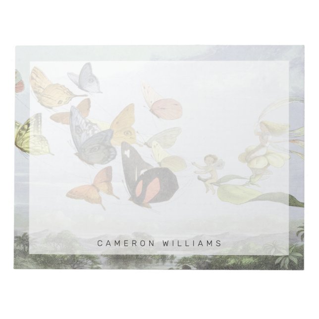 Bloco De Notas A Carruagem da Rainha Fada | Elf World (Frente)