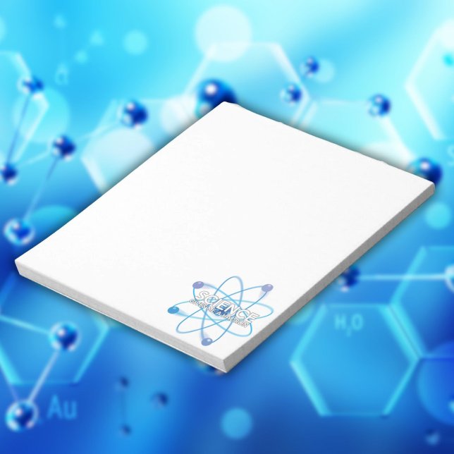 Bloco De Notas A CIÊNCIA ME DÁ UM HÁDRON Citação Divertida (SCIENCE GIVES ME A HADRON Fun Quote Notepad)