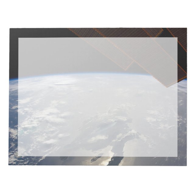 Bloco De Notas A Ilha De Hispaniola Com Sunglin (Frente)