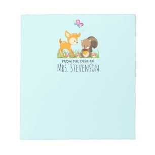 Bloco De Notas A Linguagem de Cartoons Cria-Floresta