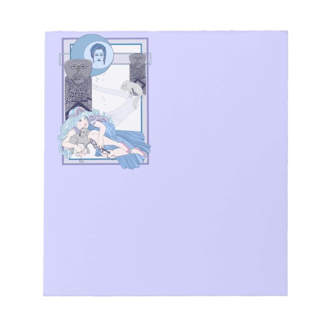 Bloco De Notas A Lua de Tarot (Frente)