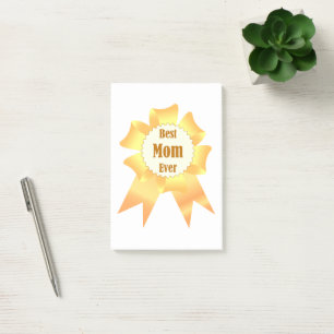Bloco De Notas A melhor mãe sempre ganhadora do Ouro, fita prêmio