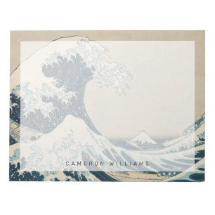 Bloco De Notas A onda do Excelente de Kanagawa