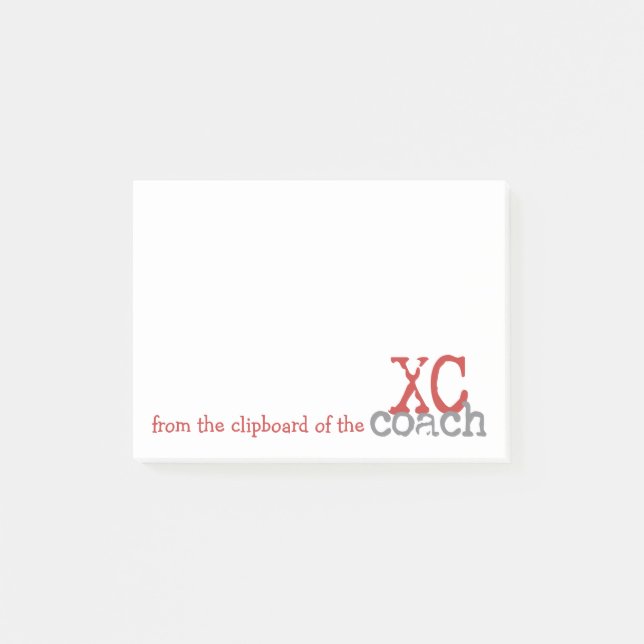 Bloco De Notas A partir da área de transferência XC Coach Cross C (Frente)