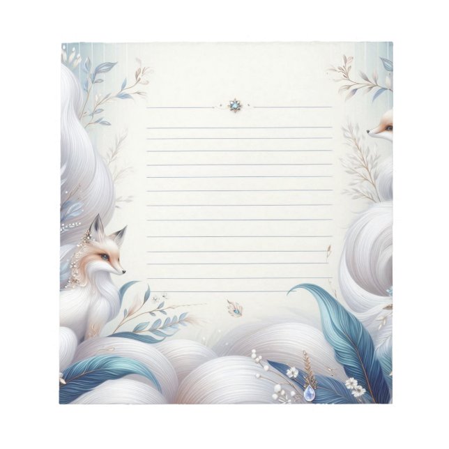 Bloco De Notas A Raposa (Frente)