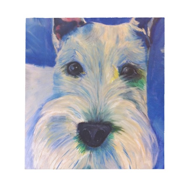 Bloco De Notas A REGRA do White Schnauzer! (Frente)