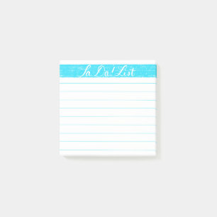 Bloco De Notas A Ta-Dinamarca! Notas de post-it da lista/lista de