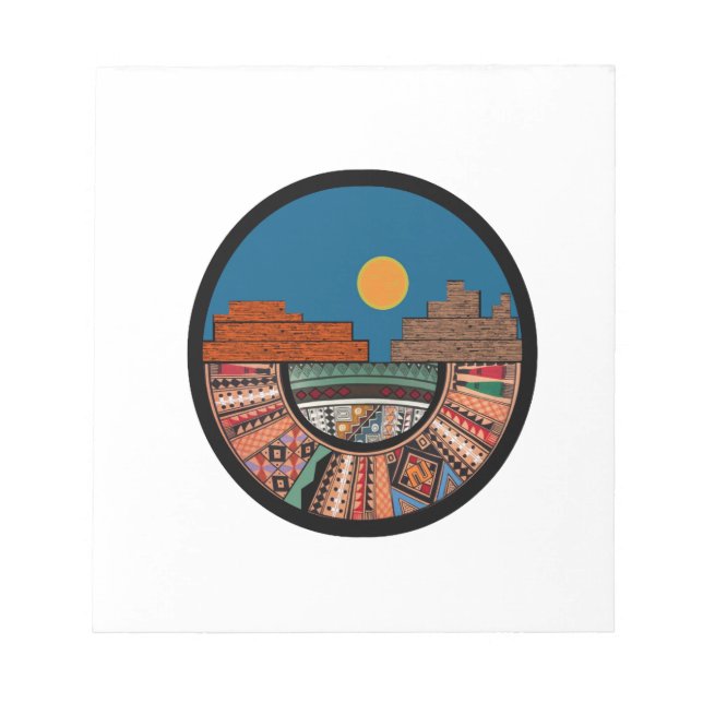 Bloco De Notas A terra abençoada (Frente)