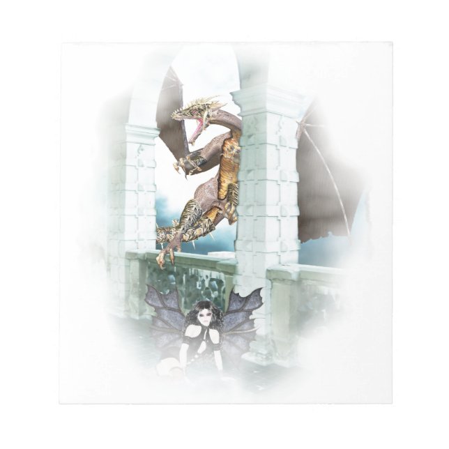 Bloco De Notas A Vignette do Dragão (Frente)