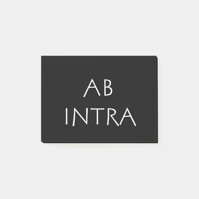 Bloco De Notas Ab intra (Frente)