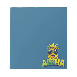 Bloco De Notas Abacaxi-Cinto-Tropical Aloha Notepad