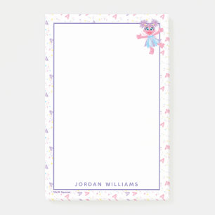 Bloco De Notas Abby Cadabby Sparkle Pattern