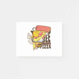 Bloco De Notas Abelha Legal Ama Piadas de Pizza