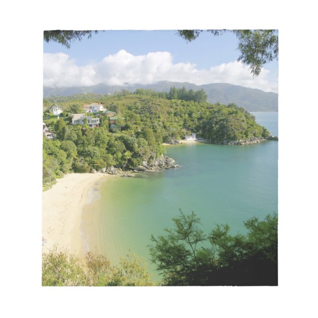 Bloco De Notas Able Tasman NP, Nelson, Nova Zelândia. As muitas (Frente)