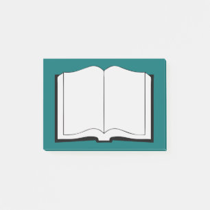 Bloco De Notas Abra o livro