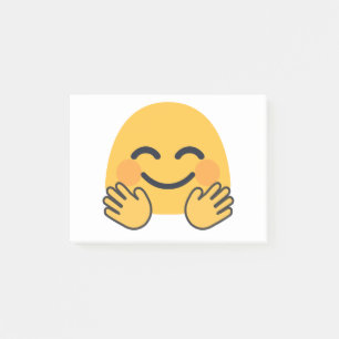 Bloco De Notas Abraçando Emoji