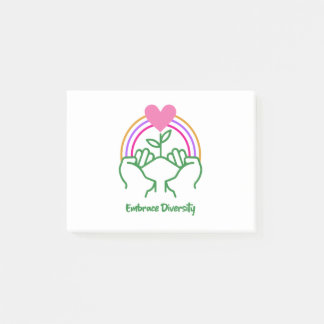 Bloco De Notas Abrace a diversidade