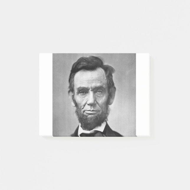 Bloco De Notas Abraham Lincoln (Frente)