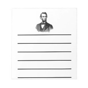 Bloco De Notas Abraham Lincoln