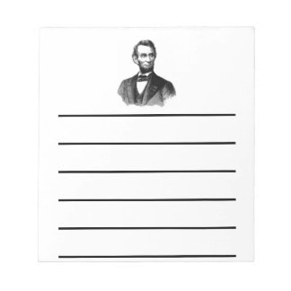 Bloco De Notas Abraham Lincoln