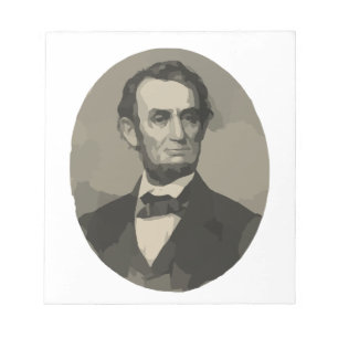 Bloco De Notas abraham lincoln