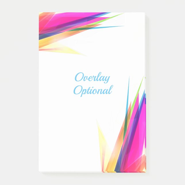 Bloco De Notas Abstrato art 7 (Frente)