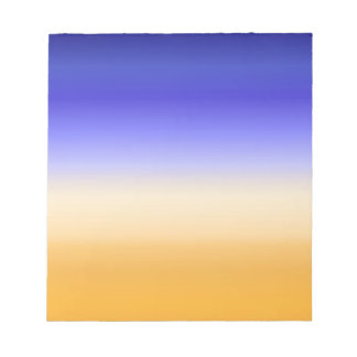 Bloco De Notas abstrato cor do sol nascer trabalho de arte inspir