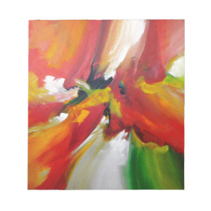 Bloco De Notas Abstrato Expressionismo