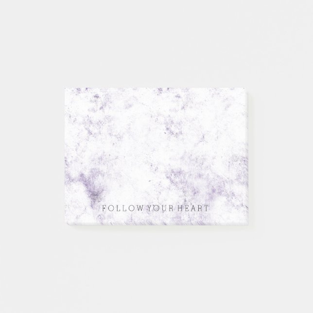 Bloco De Notas Abstrato púrpura (Frente)