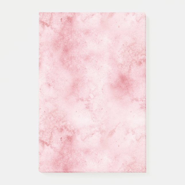 Bloco De Notas Abstrato rosa (Frente)