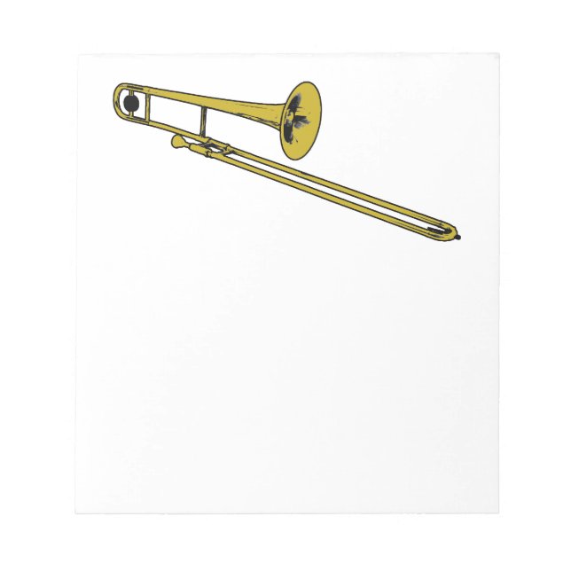 Bloco De Notas Acessórios de Trombone (Frente)