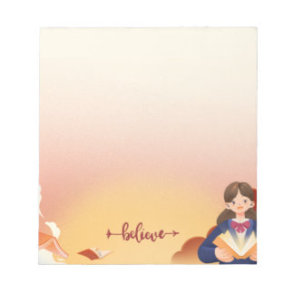 Bloco De Notas Acreditem no Creative Design Notepad