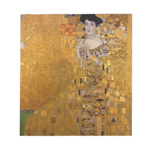 Bloco De Notas Adele, A Senhora de Ouro - Gustav Klimt