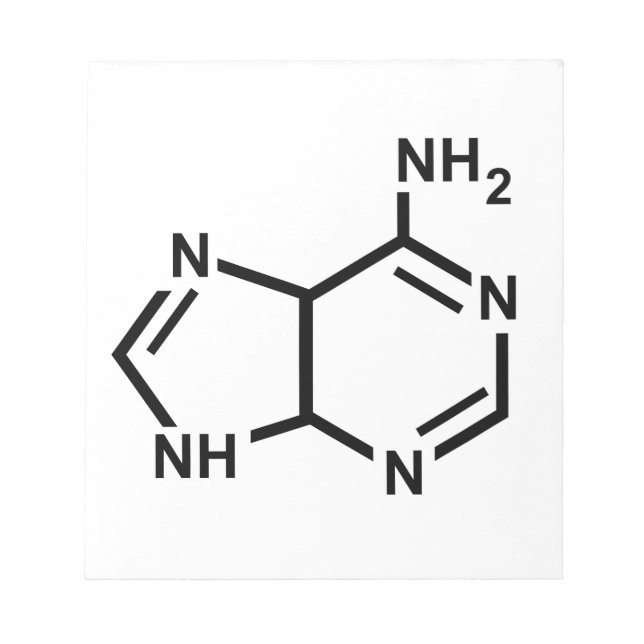 Bloco De Notas Adenina (Frente)