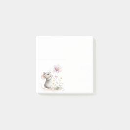 Bloco de Notas Adesivas Mouse Aquarela