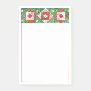 BLoco DE NOTAS ADESIVO 4x6 MOSAICO DE FÉRIAS