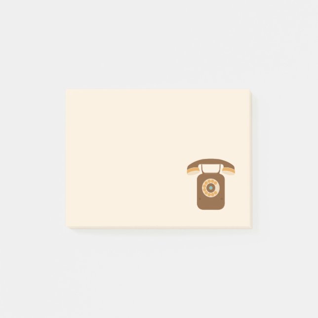 Bloco de notas adesivo por telefone (Frente)