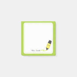 Bloco de Notas Adhesivas Personalizadas para Profe