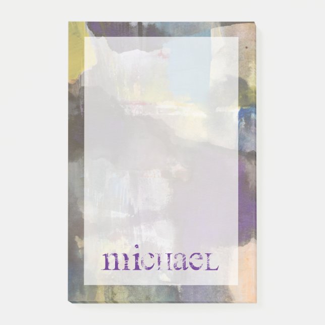 Bloco De Notas Adicionar Seu Nome| Calm Interlude (Frente)