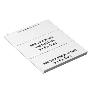 Bloco De Notas Adicione o seu - Vazio Candy Bar Wrapper Party Fav