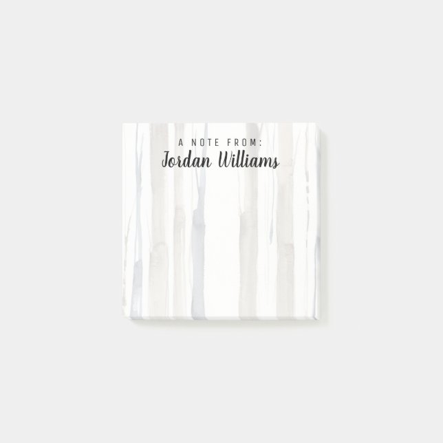 Bloco De Notas Adicione seu nome | Duas Árvores de Tom II (Frente)