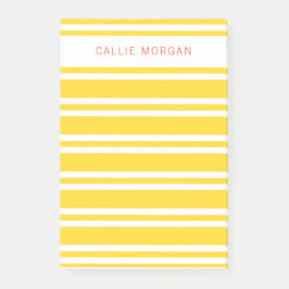 Bloco De Notas Adicione seu nome Notas de Posto com distribuição