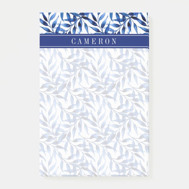 Bloco De Notas Adicione sua tinta | pintado mão conhecida da (Frente)