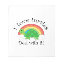 Adoro que as tartarugas lidem com isso