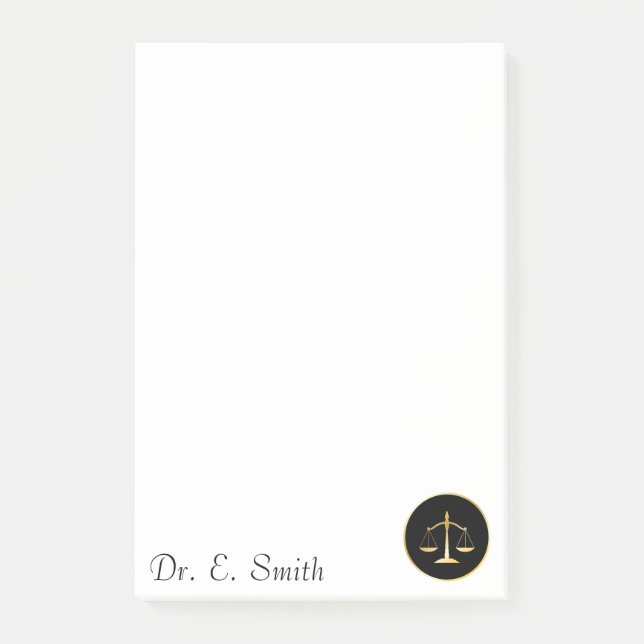 Bloco De Notas Advogado (Frente)